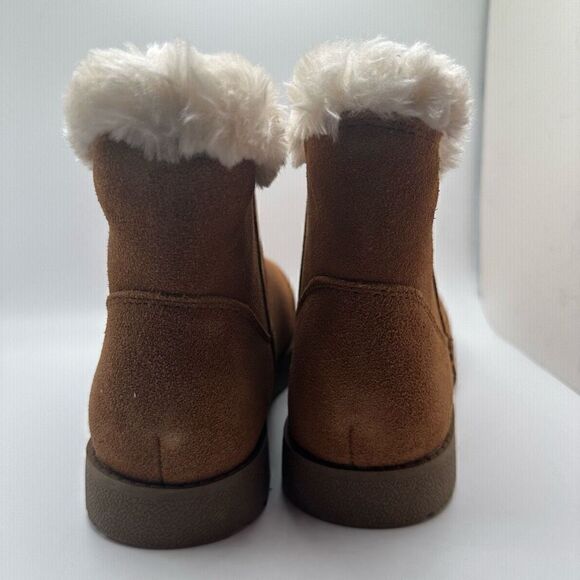 CUSIONAIRE Pull on Cozy Boot 8 CHESTNUT - Picture 4 of 7